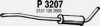 FENNO P3207 Middle Silencer